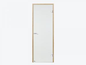 Дверь Harvia STG 8×21 коробка ольха, стекло прозрачное