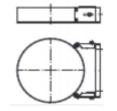 Раздвижной настенный хомут (60-100 мм, диаметр 150 мм)