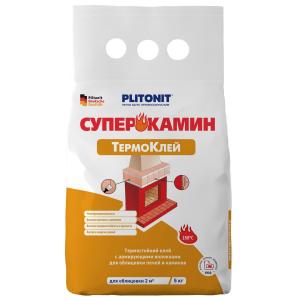 СуперКамин ТермоКлей Плитонит 5 кг (4 шт)