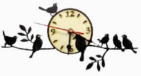 ЧР-ПТ – часы «Птички на ветке»