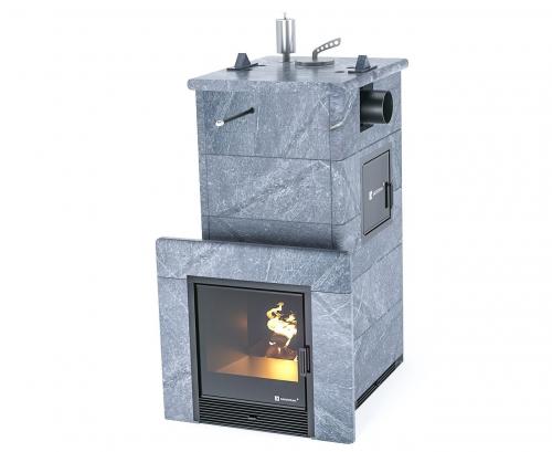 СОЧИ  М2 (в  кожухе из талькохлорита): печь для бани ИзиСтим