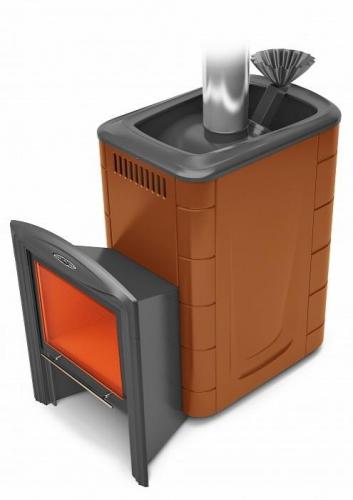 Гейзер 2014 Inox Витра, ЗК, терракота: печь для бани TMF Гейзер 2014 Inox Витра, ЗК, терракота: печь для бани TMF