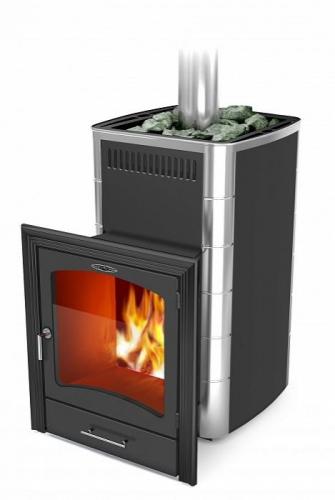 Калина II Inox, БСЭ, ТО, антрацит, НВ, ПРА: печь для бани TMF Калина II Inox, БСЭ, ТО, антрацит, НВ, ПРА: печь для бани TMF