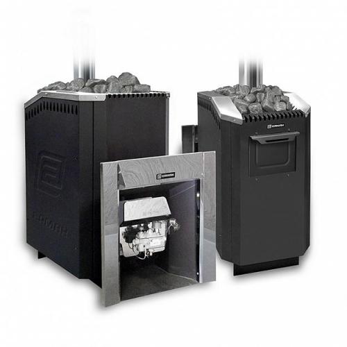 Уралочка 36 (газо-дровяная): печь для бани ERMAK & STOKER