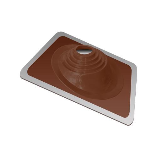 Проход кровельный для дымохода №110 коричневый (Дымоходы / Уплотнители для герметизации кровли)