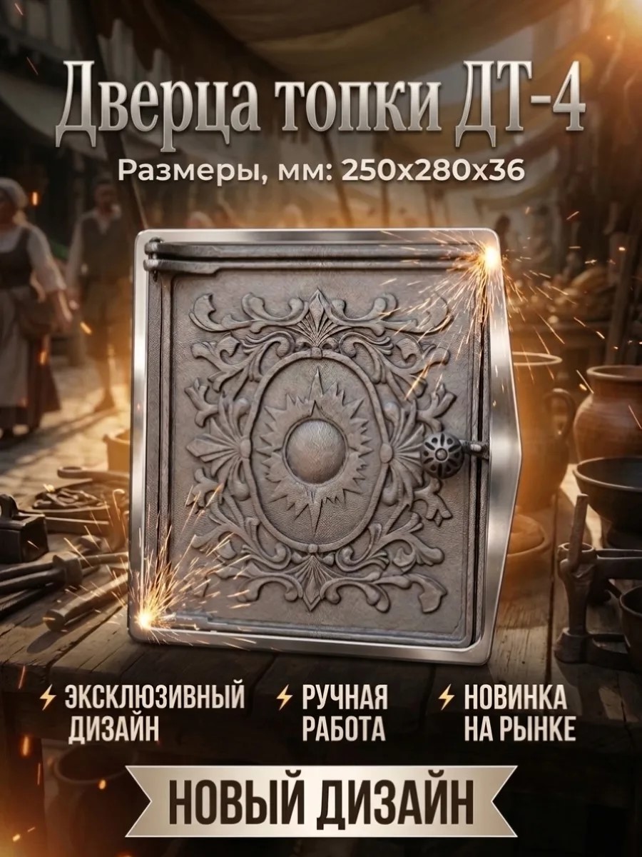 Дверка топочная ДТ-4