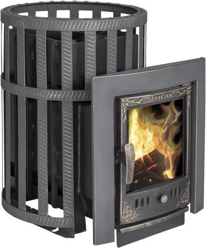 Викинг 24: печь-камин для бани Берёзка Викинг 24: печь-камин для бани Берёзка