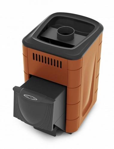 Компакт 2017 Inox, ДА, терракота: печь для бани TMF