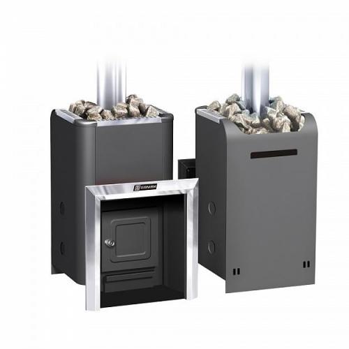 Уралочка 20 (газо-дровяная): печь для бани ERMAK & STOKER