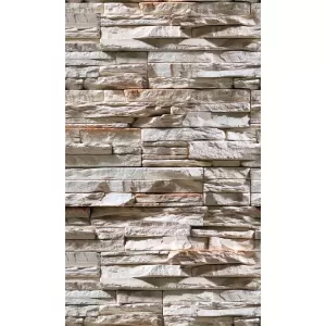Плита ДЕКОР (1200х800х9) Дикий камень №1007 Вертикаль , 