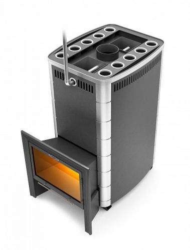 Гекла Inox, БСЭ, ЗК, антрацит, НВ (без иллюминатора): печь для бани TMF Гекла Inox, БСЭ, ЗК, антрацит, НВ (без иллюминатора): печь для бани TMF