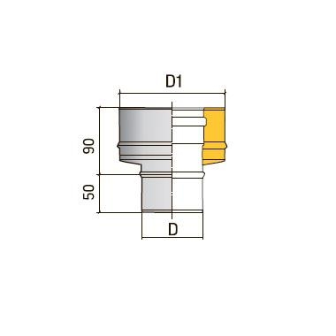 Переход Моно-Термо (0,8 мм, d=150 мм)
