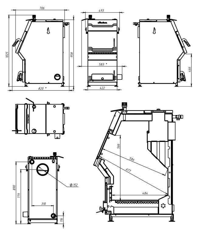 Котёл отопительный Stoker PRO 25