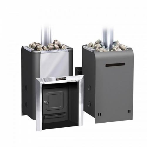 Уралочка 24-Н (газо-дровяная): печь для бани ERMAK & STOKER