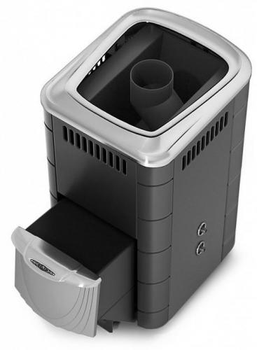 Тунгуска 2017 Inox, ДН, ТО, антрацит: печь для бани TMF