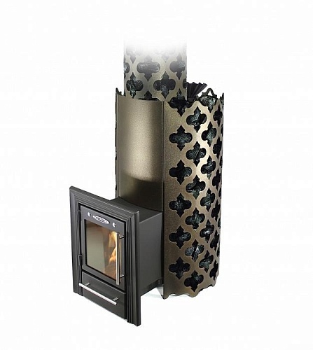 Арабеска Inox Люмина, черная бронза: печь для бани TMF