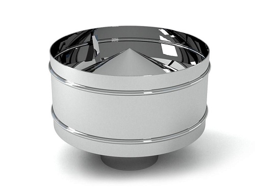 Дефлектор (нерж+нерж - 0,5 мм, d=115 мм) (Дымоходы / Везувий, Везувий) Дефлектор (нерж+нерж - 0,5 мм, d=115 мм) (Дымоходы / Везувий, Везувий)