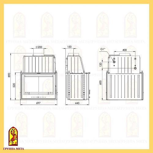 Эльба Аква 700Ш 