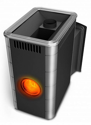 Аврора Inox Витра, иллюминатор, антрацит, НВ: печь для бани TMF Аврора Inox Витра, иллюминатор, антрацит, НВ: печь для бани TMF