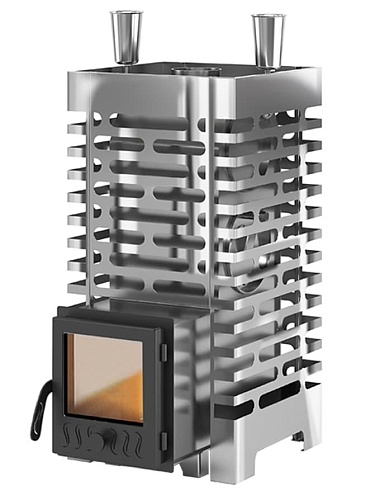 Aston 20 Inox (дверца со стеклом): печь для бани Aston