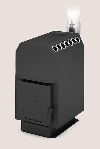 Печь отопительная ТОП 200 со стальной дверцей (Теплодар)