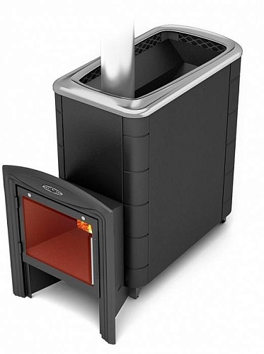 Тунгуска XXL 2013 Inox Витра, антрацит: печь для бани TMF Тунгуска XXL 2013 Inox Витра, антрацит: печь для бани TMF