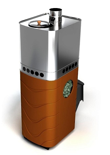 Бирюса 2013 Carbon, ДА, ЗК, терракота: печь для бани TMF