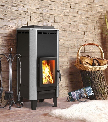 Печь отопительная Вертикаль металлика (Теплодар)