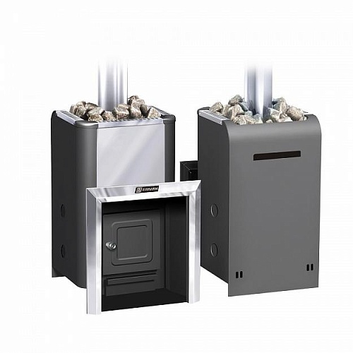 Уралочка 16-Н (газо-дровяная): печь для бани ERMAK & STOKER