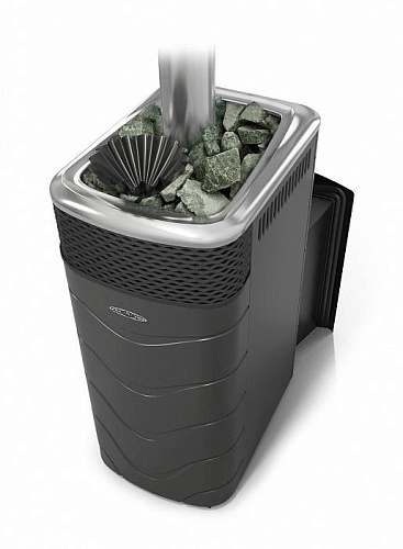 Гейзер Супер XXL Inox Витра, ЗК, антрацит: печь для бани TMF Гейзер Супер XXL Inox Витра, ЗК, антрацит: печь для бани TMF