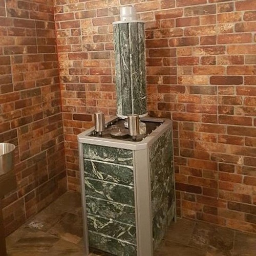 Ялта 15 (змеевик): печь для бани ИзиСтим