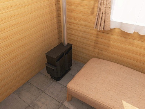 Печь отопительная Т-100 (Теплодар)