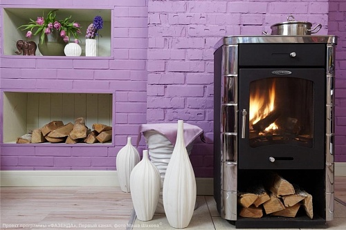 ЯУЗА-2 антрацит, нержавеющие вставки 