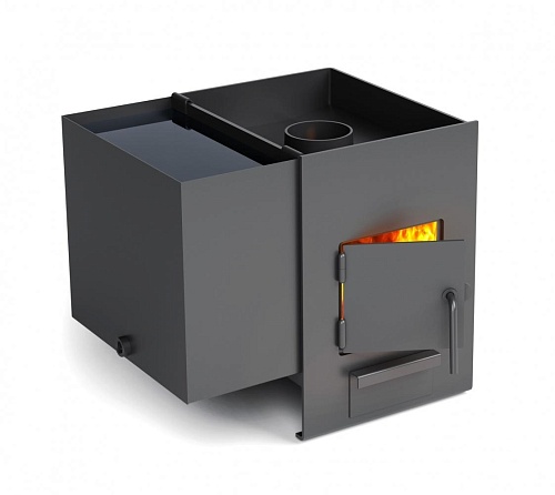 Двушечка, антрацит: печь для бани TMF