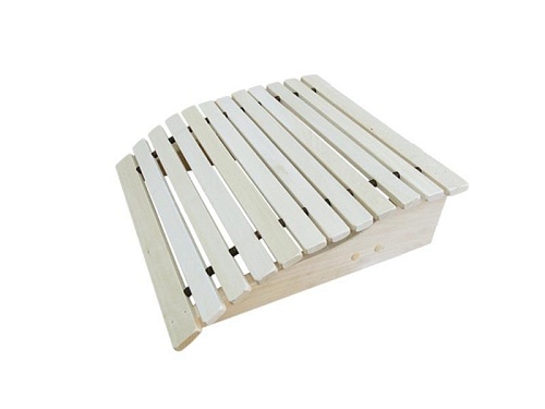 Подголовник  для бани деревянный липовый ПА-2 – анатомический (большой) Подголовник  для бани деревянный липовый ПА-2 – анатомический (большой)