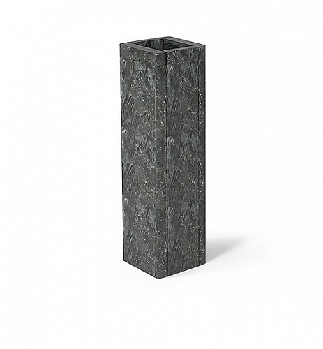Облицовка дымохода "Пироксенит" 260х260х750 (Ø 120) , 