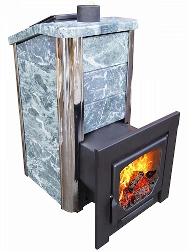 Варвара «Терма Сказка Мини» (талькохлорит, до 12 куб.м): печь для бани Варвара Варвара «Терма Сказка Мини» (талькохлорит, до 12 куб.м): печь для бани Варвара