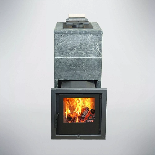 Терма Элегант (Стандарт, Нержавейка, Талькохлорит, 16 - 28 куб. м газовой горелки): печь для бани Варвара