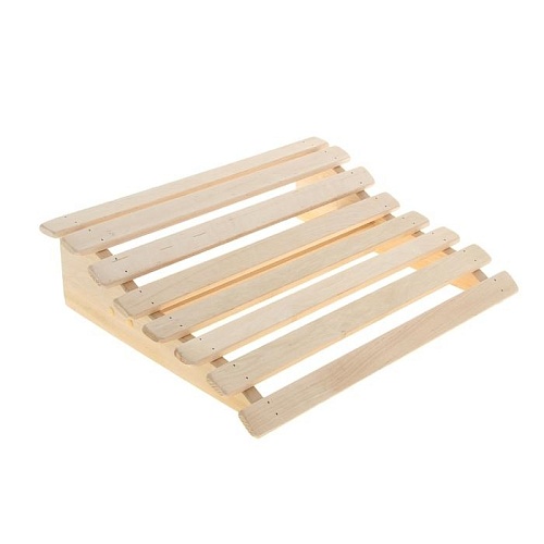 Подголовник  для бани деревянный липовый ПЖ-1 – жесткий Подголовник  для бани деревянный липовый ПЖ-1 – жесткий