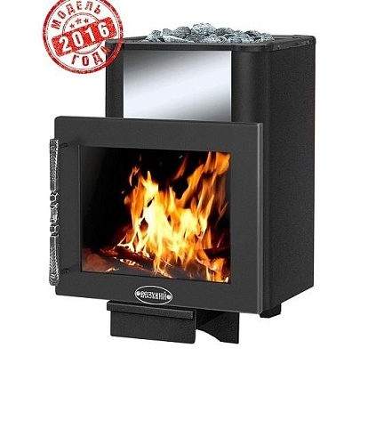 Русичъ Антрацит 16 Панорама: печь для бани Везувий