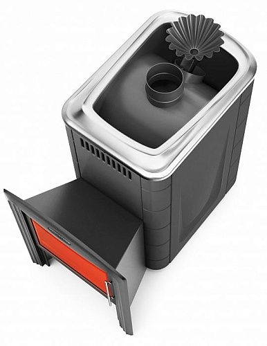 Ангара 2012 Inox Витра, ЗК, антрацит: печь для бани TMF Ангара 2012 Inox Витра, ЗК, антрацит: печь для бани TMF