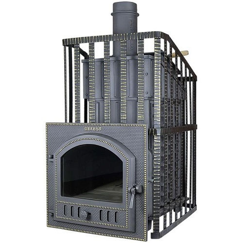 Гефест ЗК Ураган-30П: печь для бани Техно Лит