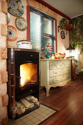 ЯУЗА-2 антрацит, нержавеющие вставки 