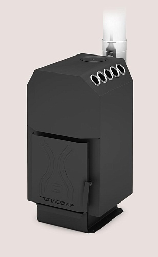 Печь отопительная ТОП 140 со стальной дверцей (Теплодар)