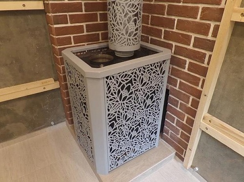 Ялта 25 (хохлома): печь для бани ИзиСтим Ялта 25 (хохлома): печь для бани ИзиСтим