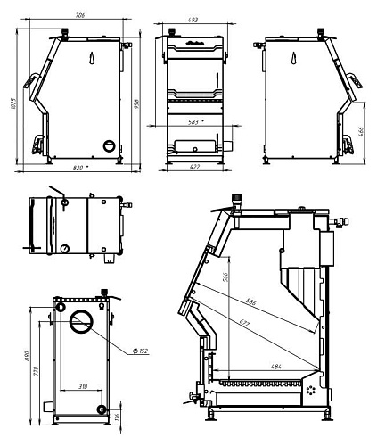 Котёл отопительный Stoker PRO 25  Котёл отопительный Stoker PRO 25