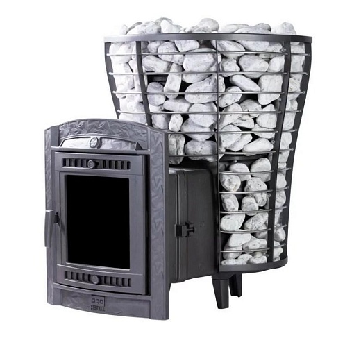 Атмосфера V (сетка нержавейка): печь для бани ПроМеталл