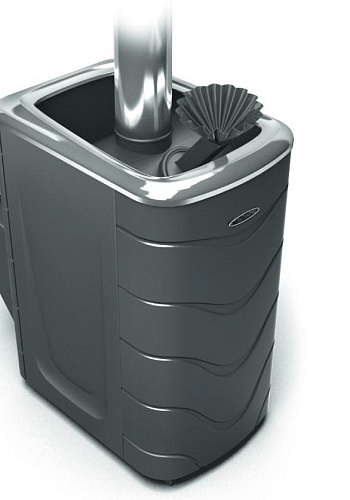 Гейзер Мини 2016 Carbon Витра, ЗК, антрацит: печь для бани TMF