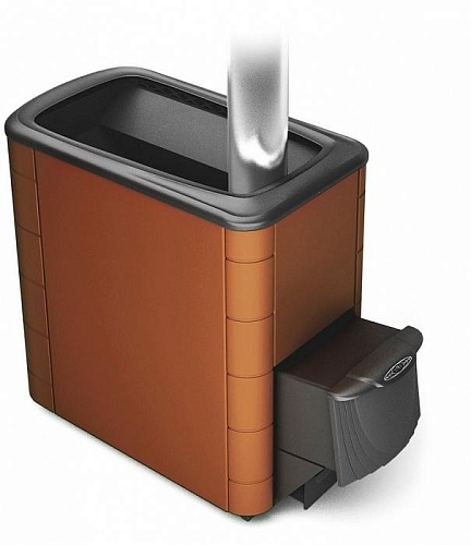 Тунгуска XXL 2013 Inox, ДА, терракота: печь для бани TMF