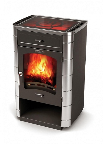 ЯУЗА-2 антрацит, нержавеющие вставки 